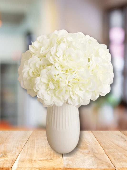 Bouquet de pivoine artificielle pour cérémonie - Blanc Artifloral - Bouquet de pivoine artificielle pour cérémonie - Blanc 